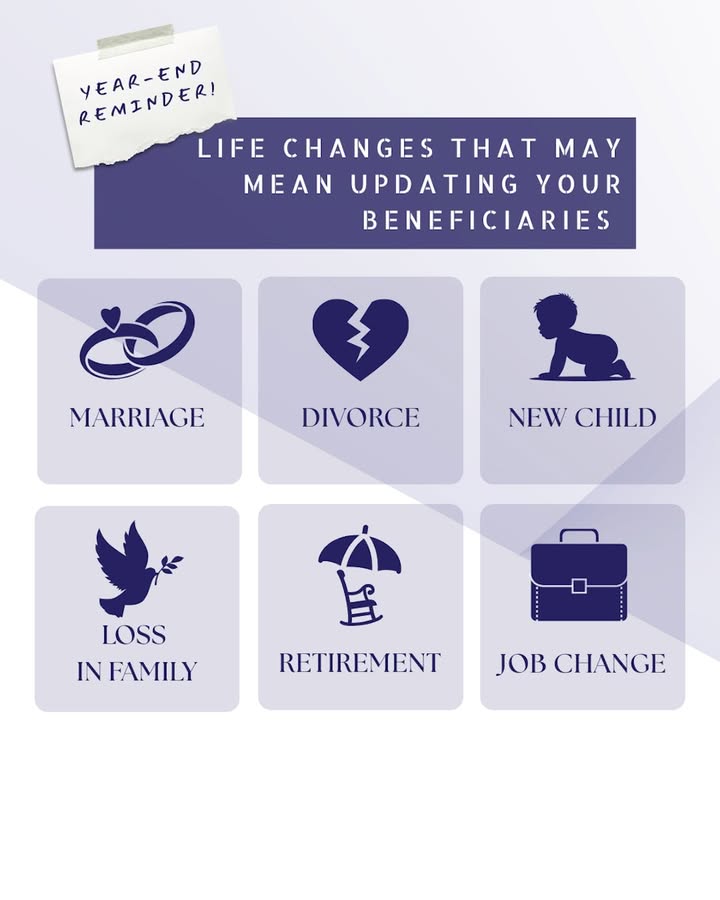 As the year comes to a close, now is a good time to reflect on what’s changed in your life and whether your life insurance benef...