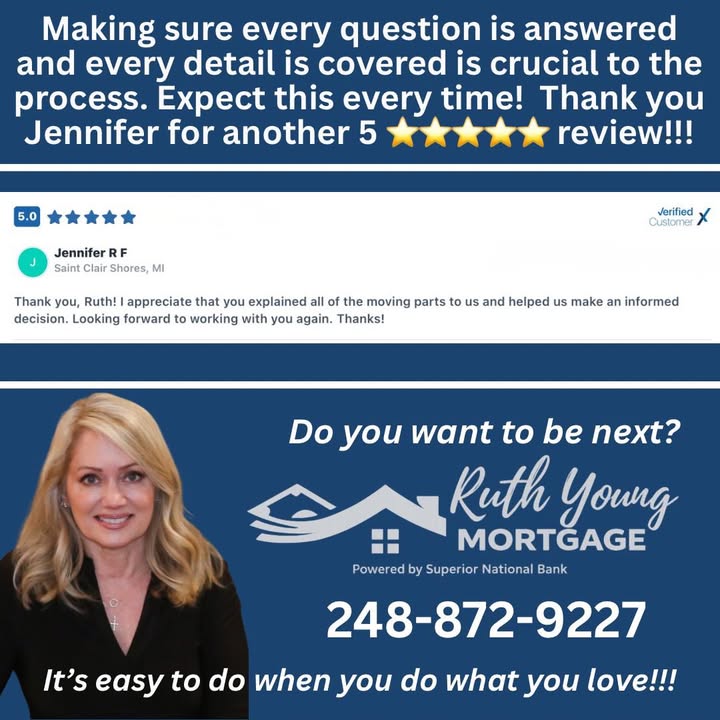 A post from Ruth Young Mortgage