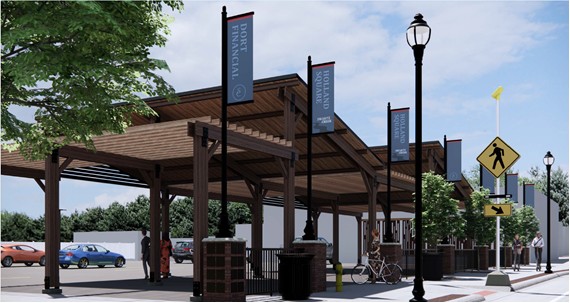 The Dort Financial Pergola at Holland Square campaign is officially live!