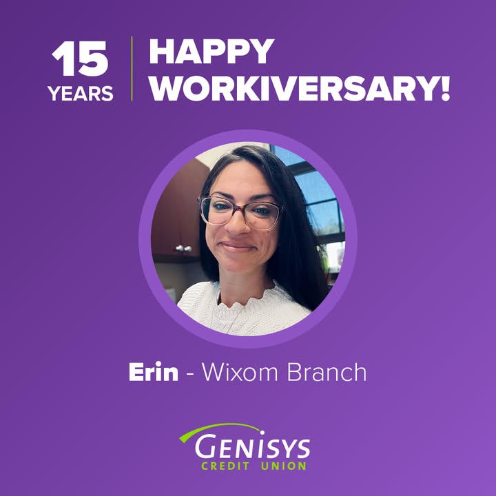 Happy Workiversary, Erin!
