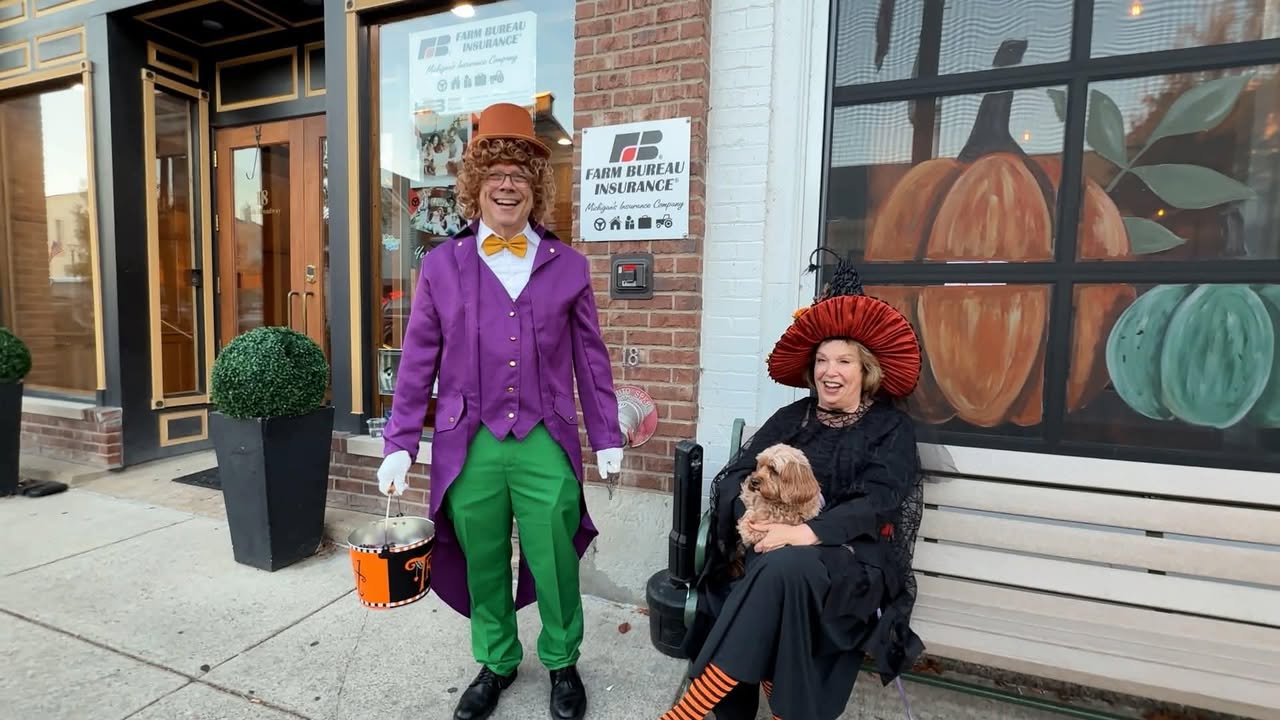 Fun times at the Downtown Lake Orion trick or treating event!