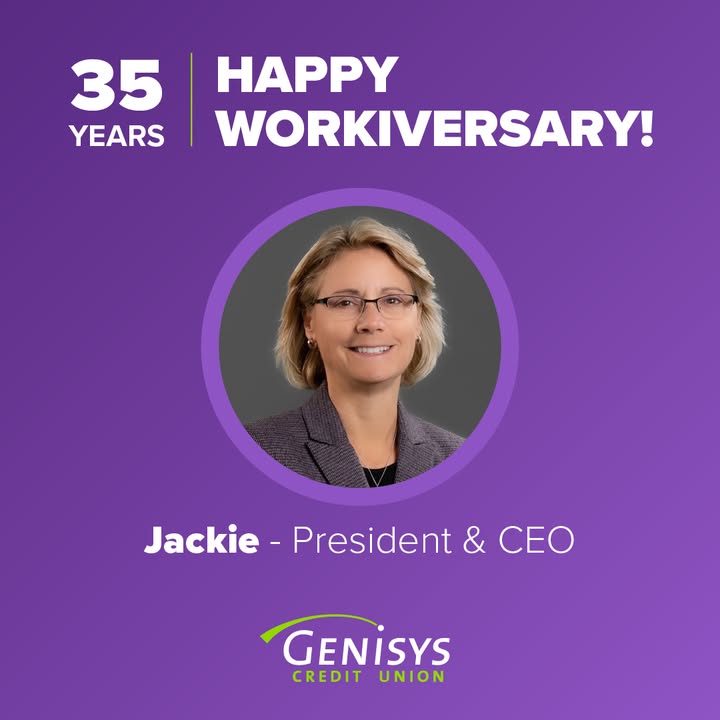 Happy Workiversary, Jackie!