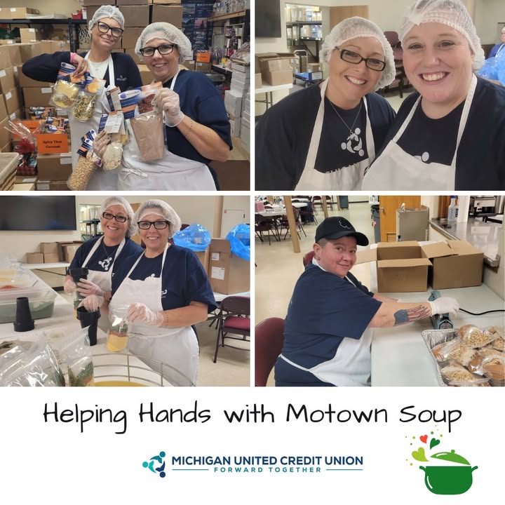 Serving smiles and soup 🍲