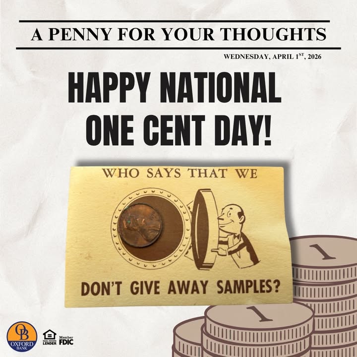 Happy National One Cent Day!