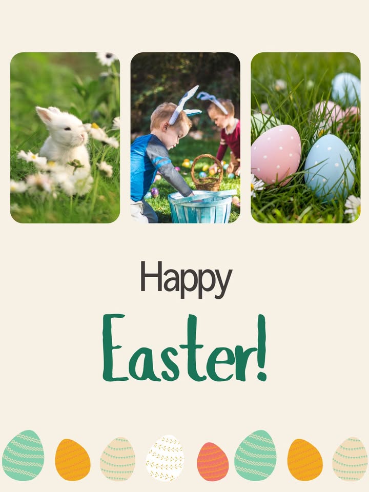 Here’s to bright days ahead, time with the people you love, and a little extra sweetness this Easter