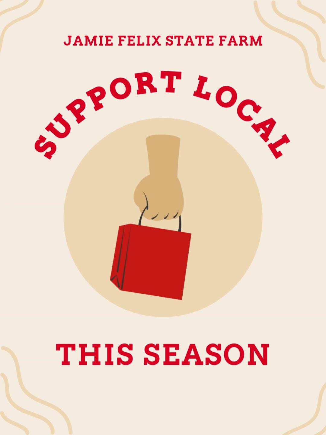 Shopping local keeps our community strong and connected