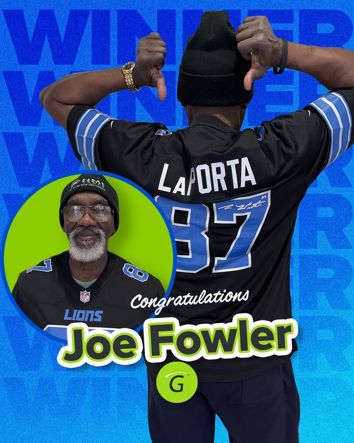 Congrats again to our jersey winner, Joe!