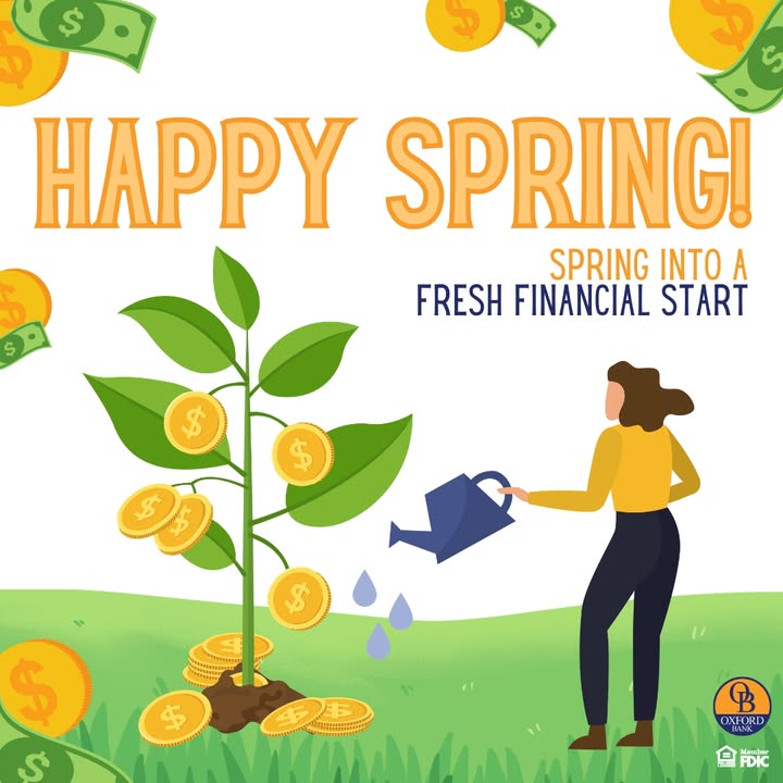 Spring brings a fresh start, and it’s a great time to check in on your financial habits!