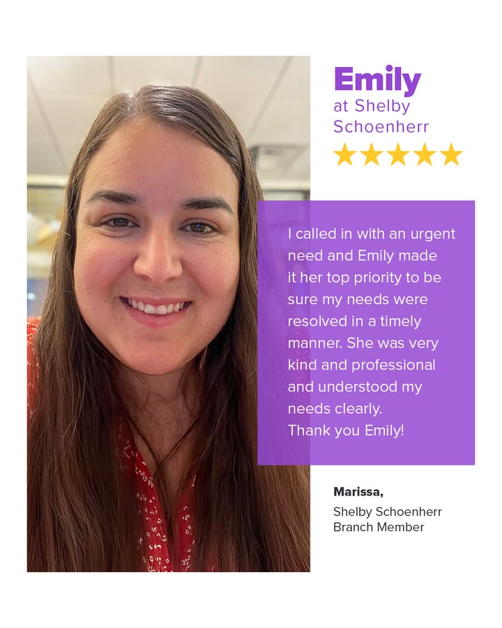 Congrats on your latest review, Emily!