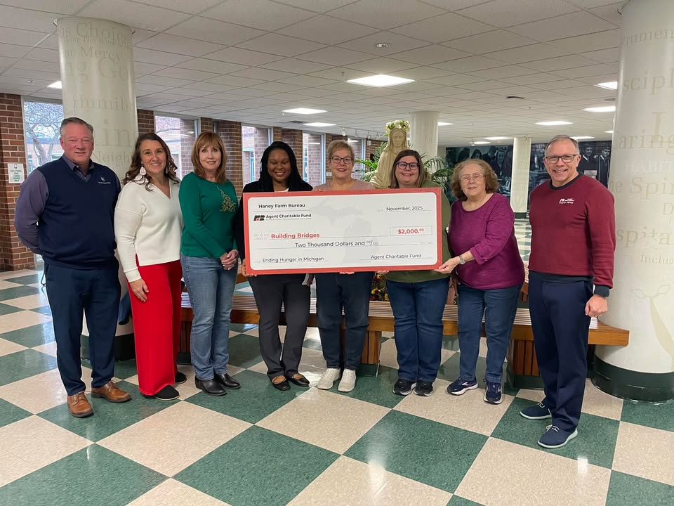 Thrilled to help support the amazing work of Building Bridges food pantry at Notre Dame Preparatory Academy in Pontiac as part o...