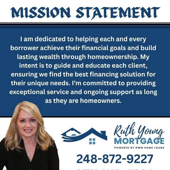 A post from Ruth Young Mortgage