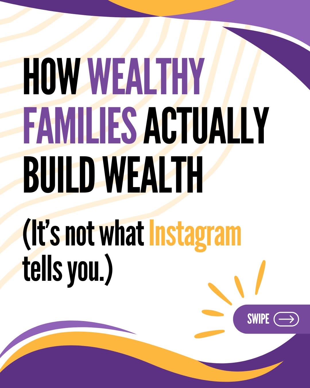 Most wealthy families don’t build wealth through secret investments. They build it through structure, patience, and rest...