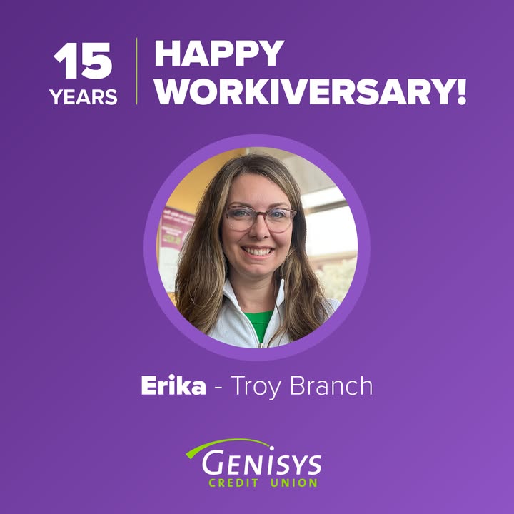 Happy Workiversary, Erika!