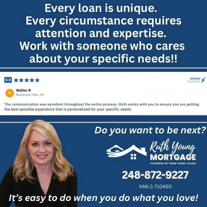 A post from Ruth Young Mortgage