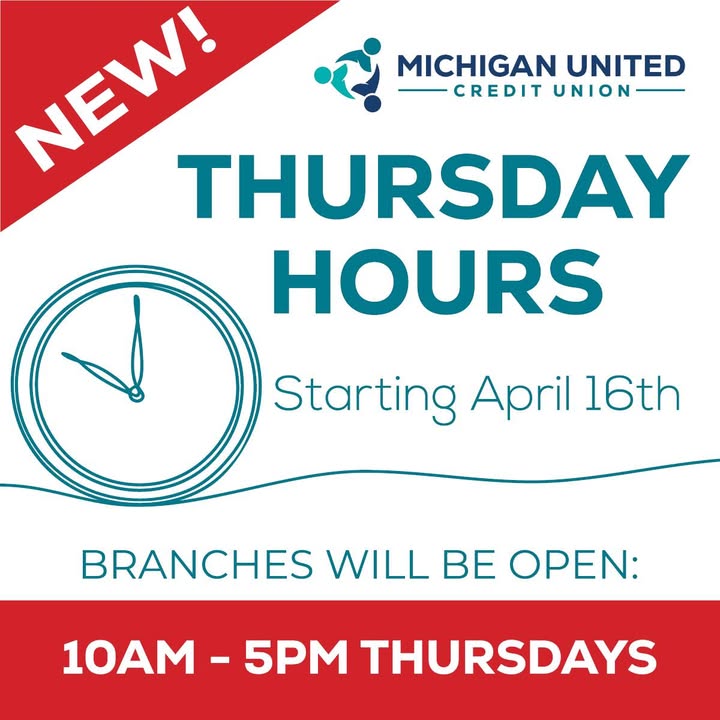 A post from Michigan United Credit Union