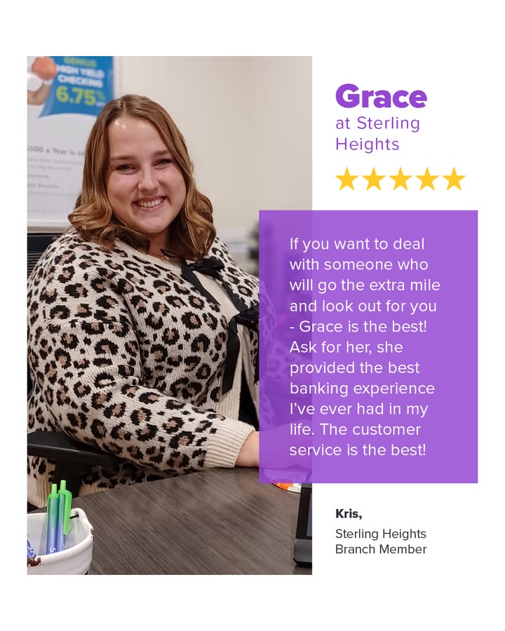 Thank you, Grace, for knocking it out of the park for our members!