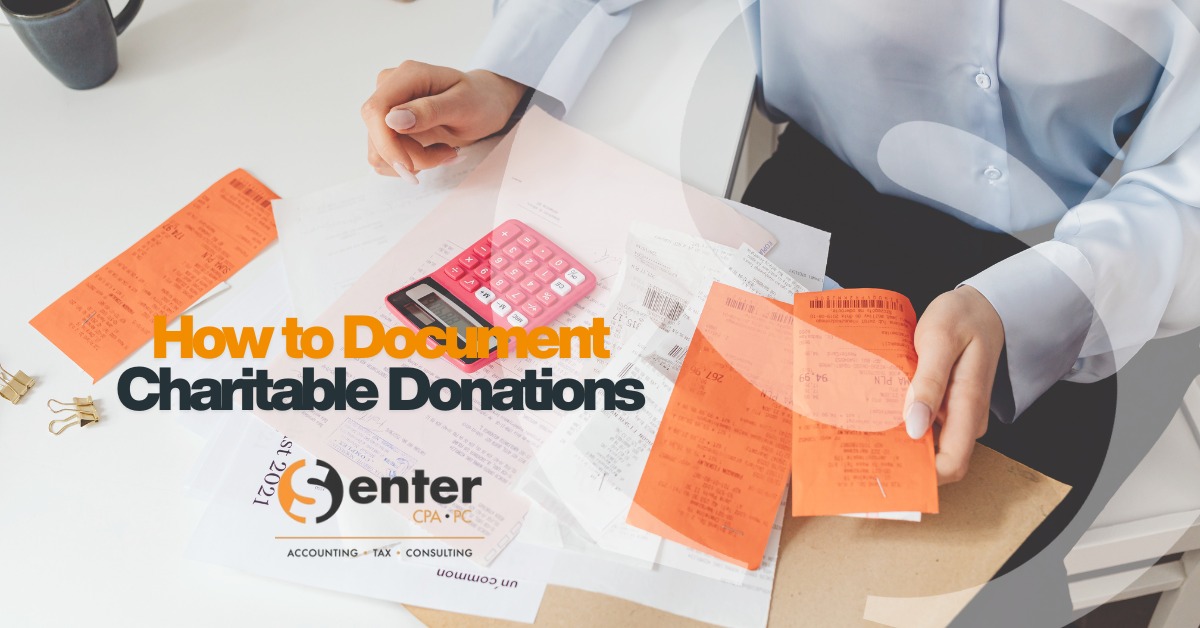Accurate documentation is essential when claiming charitable contributions on your tax return