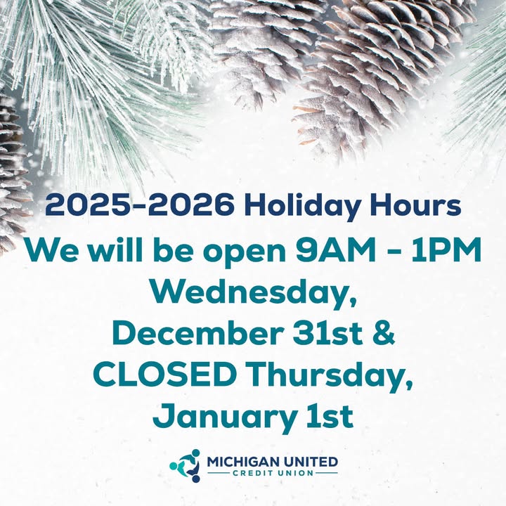 A post from Michigan United Credit Union