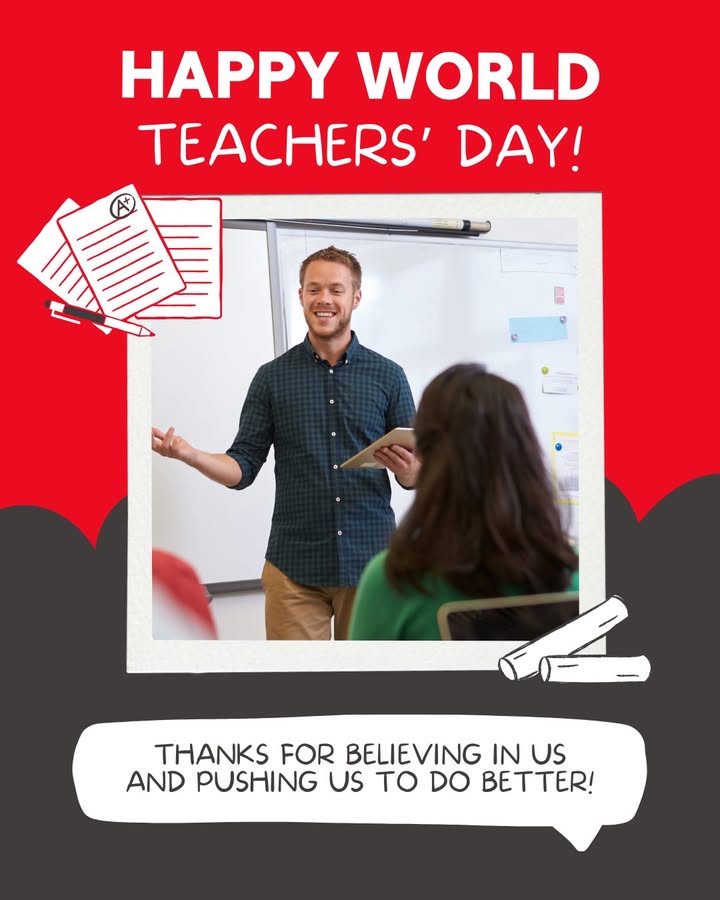 Whether it’s a kind word, a thoughtful lesson, or a moment of encouragement — teachers change our lives in countless ways