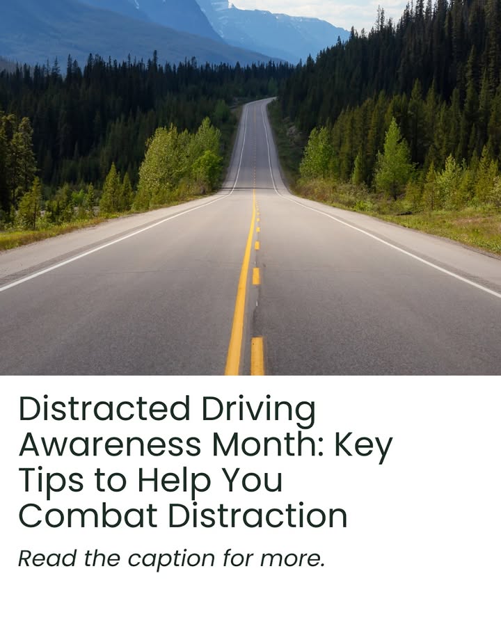 April is Distracted Driving Awareness Month, a reminder that we all need to do what we can to drive as safely as possible
