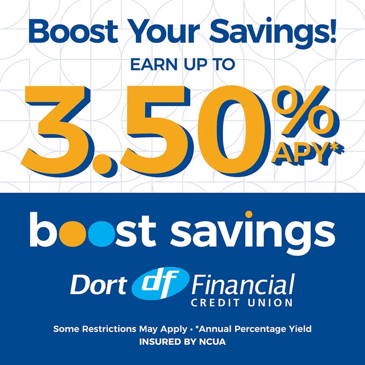 Earn up to 3.50% APY in your Boost Savings when you qualify for the high rate in your Boost Checking Account!
