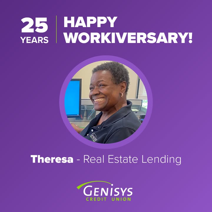 Happy Workiversary, Theresa!