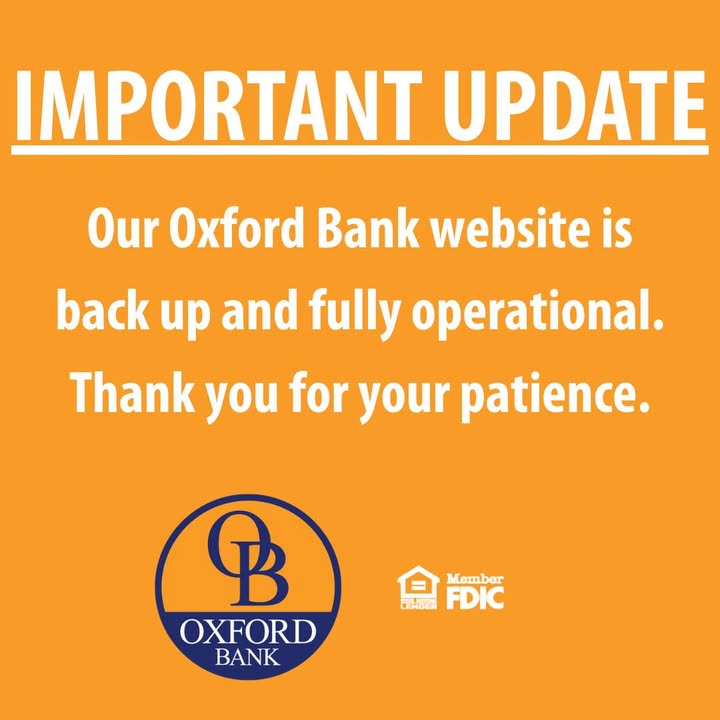 Good news—our website is back up and running!