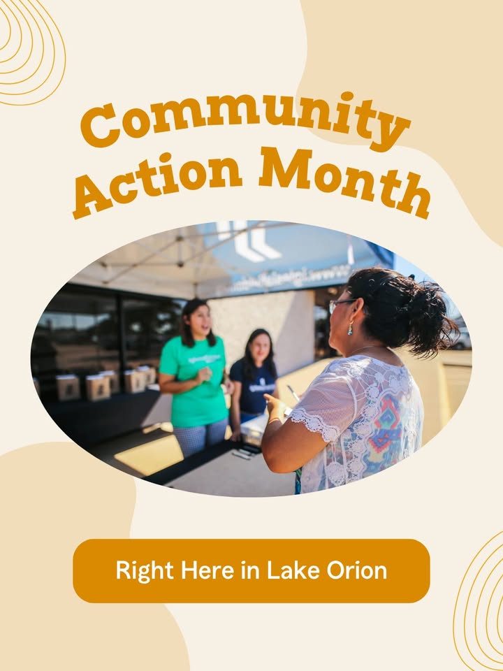 This month, let’s show some love to Lake Orion by supporting a local organization