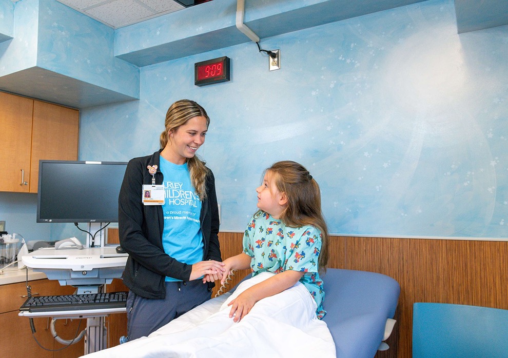 When a child faces a life-threatening emergency, Hurley Children's Hospital is the best place equipped to help