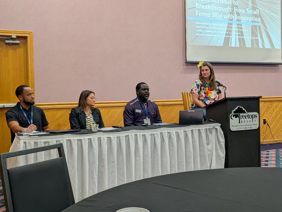 Shoutout to Regina for moderating a panel at the MICPA Small Practitioners Conference last week!