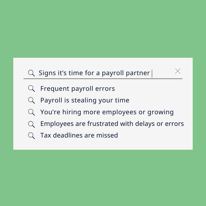 If you're spending your weekends fixing paycheck mistakes or panicking about tax deadlines, maybe it's time to get some backup