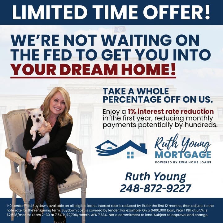 A post from Ruth Young Mortgage