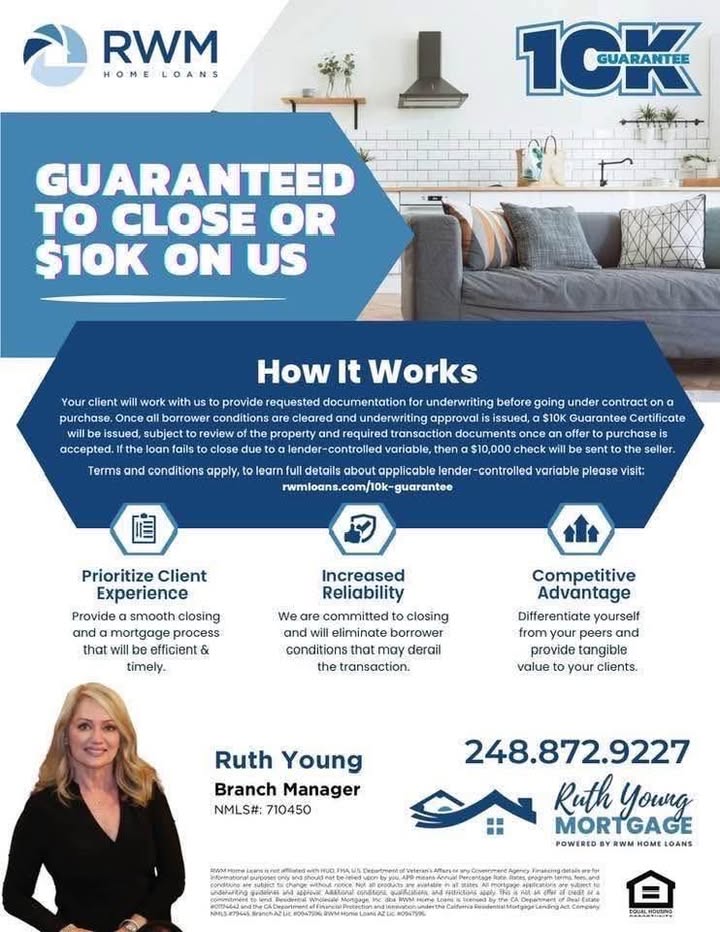 A post from Ruth Young Mortgage