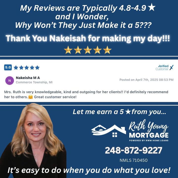 A post from Ruth Young Mortgage