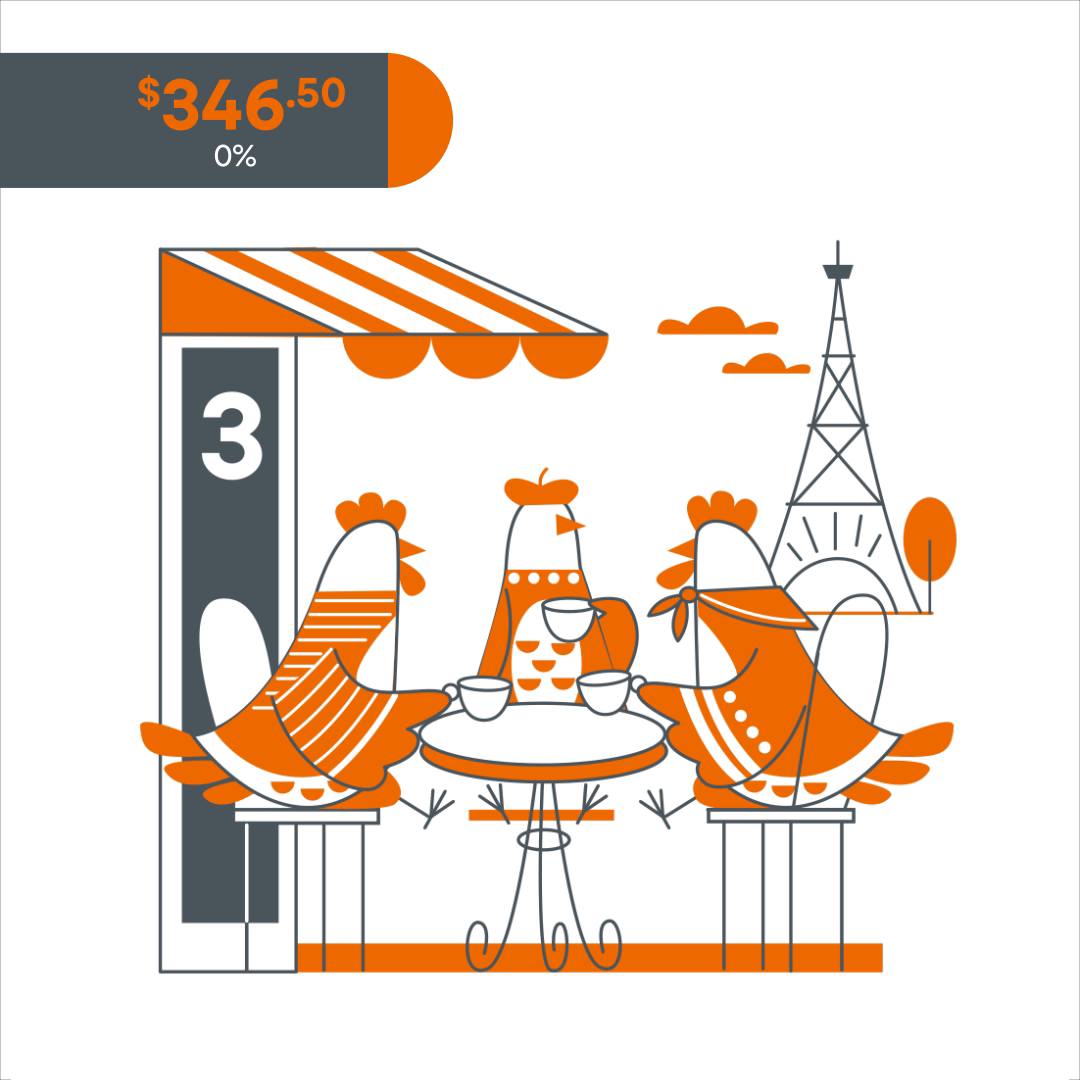 As classy and cost-effective as ever, the French hens are the same price as last year