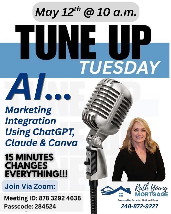 A post from Ruth Young Mortgage