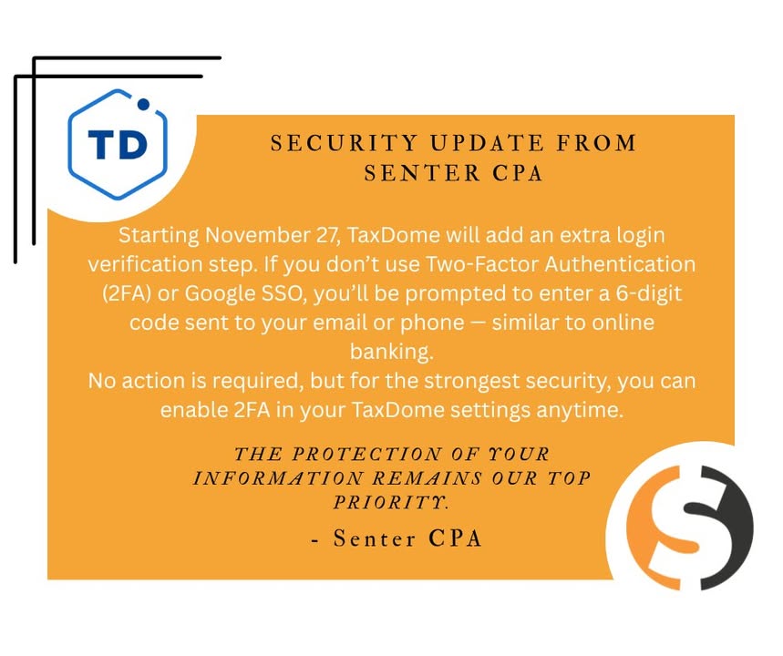 A post from Senter, CPA, P.C.