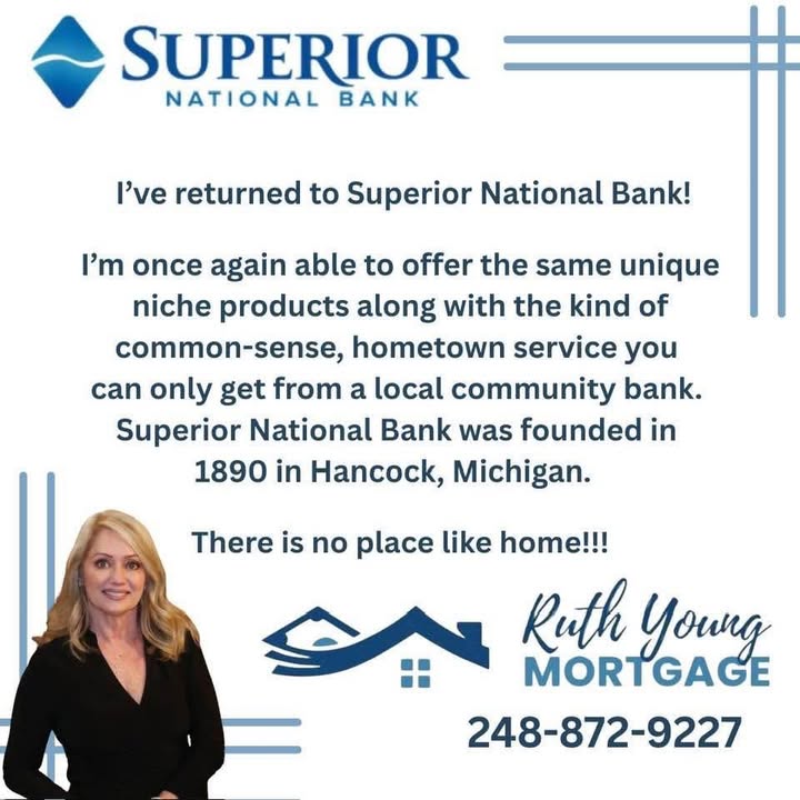 I took 1.5 years away from Superior National Bank to explore the mortgage world from a different perspective and now I’m back wh...
