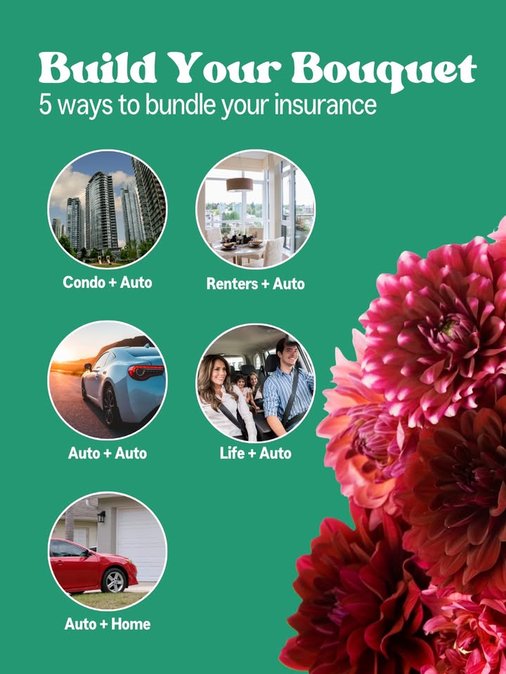 No two bouquets are the same, and neither are your insurance needs
