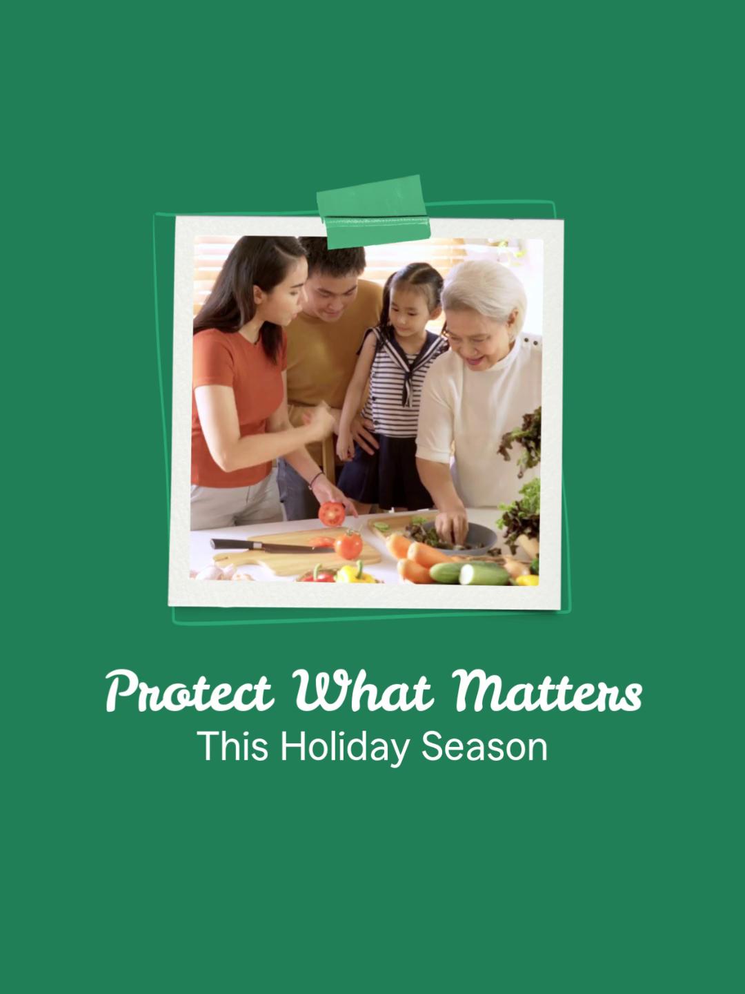 The holidays are about togetherness